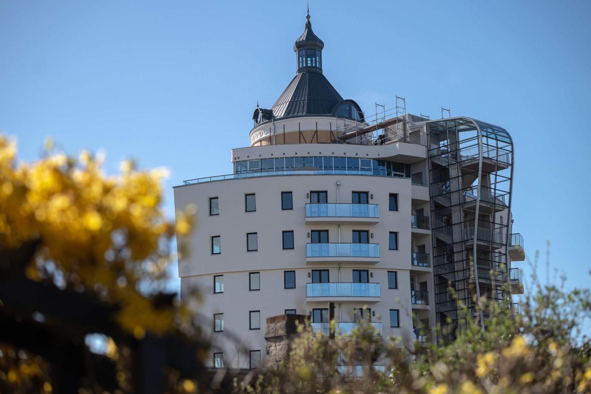 Exklusives Wohnen Im Historischen Wasserturm Dem Highlight Von Delitzsch We104 Εξωτερικό φωτογραφία