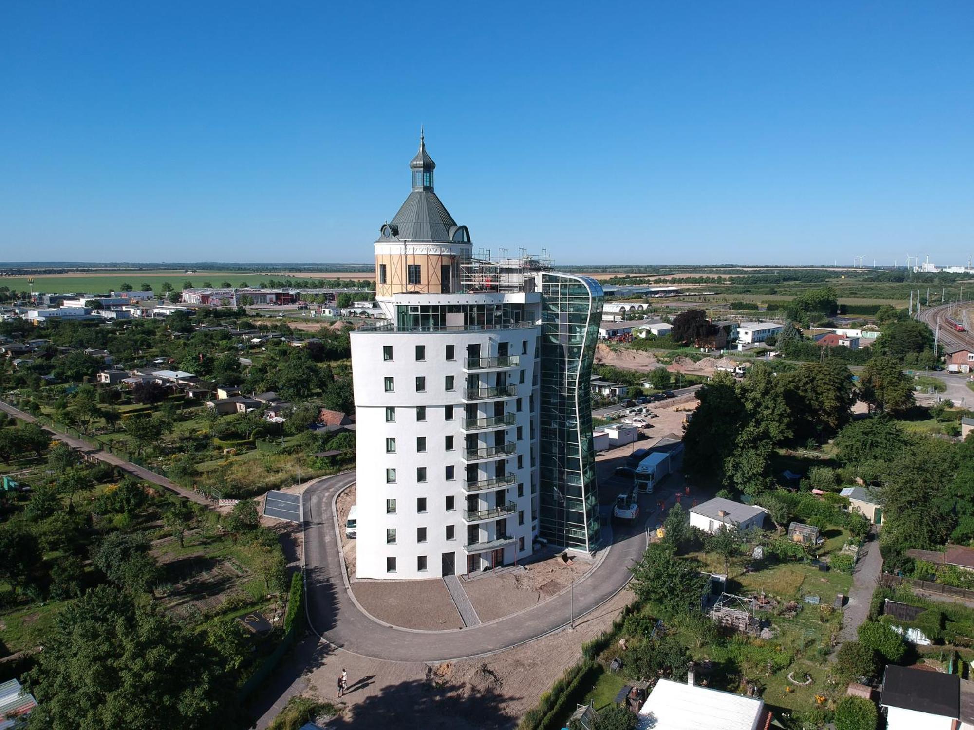 Exklusives Wohnen Im Historischen Wasserturm Dem Highlight Von Delitzsch We104 Εξωτερικό φωτογραφία